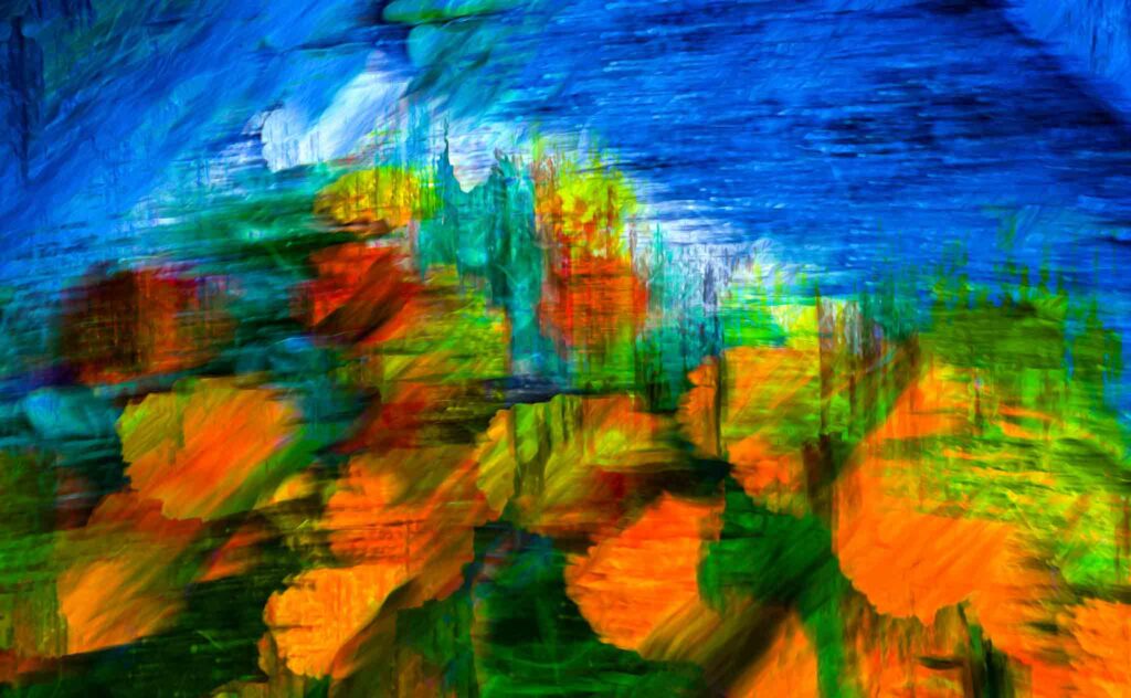 Multiple exposures and in camera movement